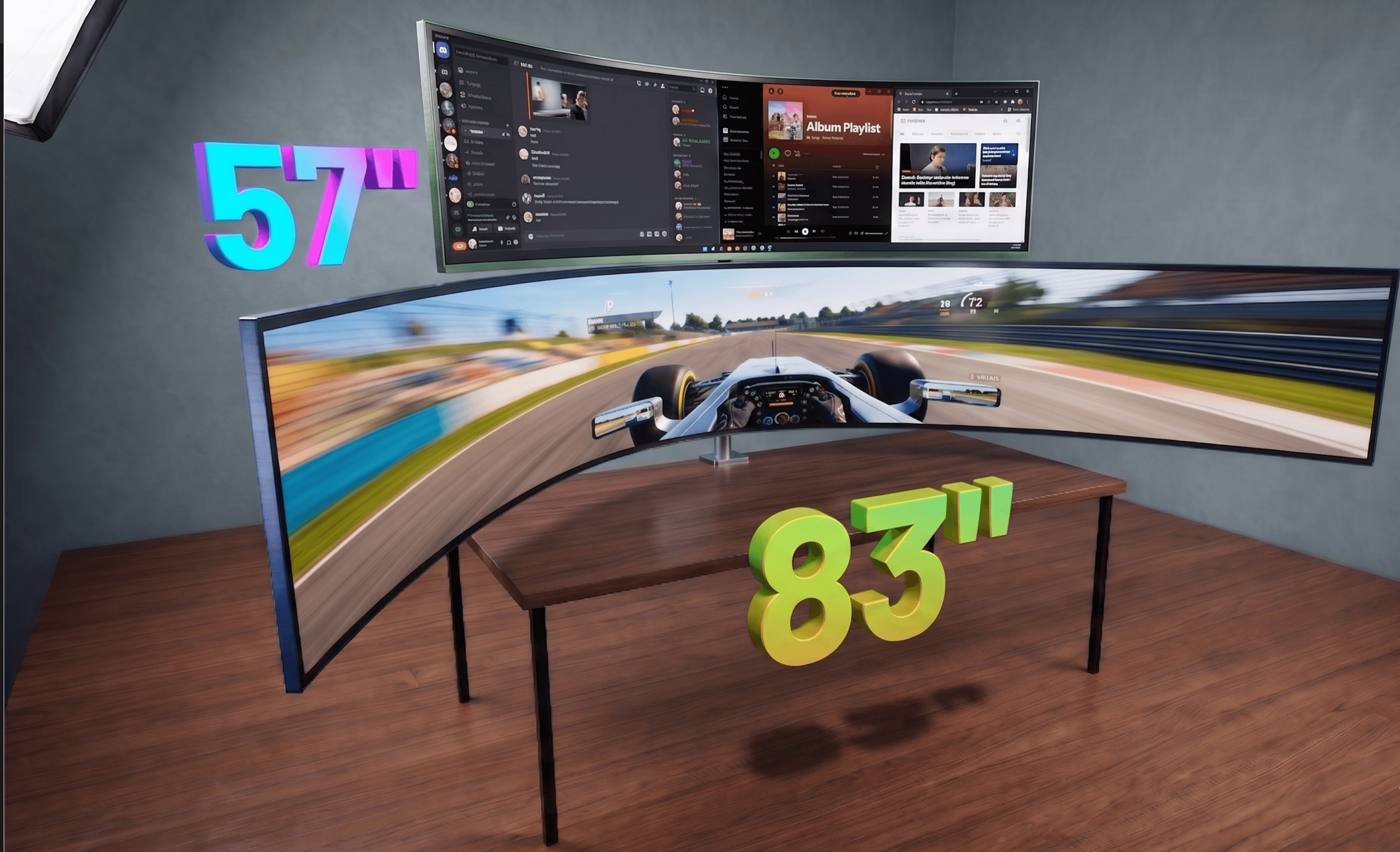 HKC Shield C83U60: An 83-Inch 12K Super-Ultrawide Built to Replace Triple Monitors